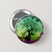 gif en detox ronde button 5,7 cm (Voorkant /achterkant)