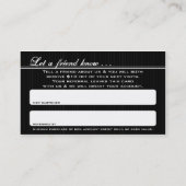 gif lippen verwijzen naar een vriendenkaart aanbevelingskaartje (Achterkant)