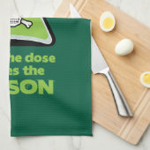 Gif Theedoek (Quarter Fold)