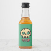 gifdrank likeurfles etiket (Voorkant)