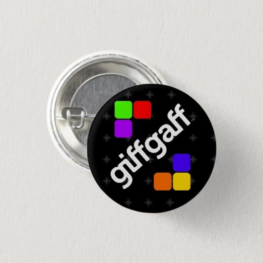 giffgaff badge ronde button 3,2 cm (Voorkant /achterkant)