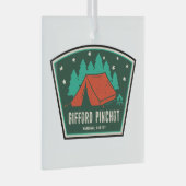 Gifford Pinchot National Forest Camping Glas Ornament (Voorkant Rechts)