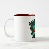 Gifford Pinchot National Forest Camping Tweekleurige Koffiemok (Links)