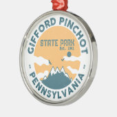 Gifford Pinchot State Park Pennsylvania -  Metalen Ornament (Links)