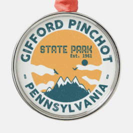 Gifford Pinchot State Park Pennsylvania -  Metalen Ornament