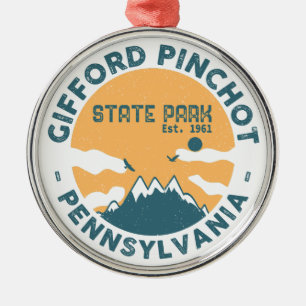 Gifford Pinchot State Park Pennsylvania -  Metalen Ornament