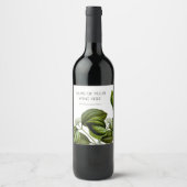 Gifnotenboom  illustratie wijn etiket (Voorkant)