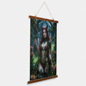 Gifparadijs Hangend Wandkleed (Gebogen)