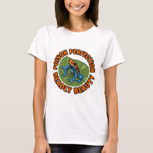 Gifperfectie Dodelijke Schoonheid Kikker Illustrat T-shirt