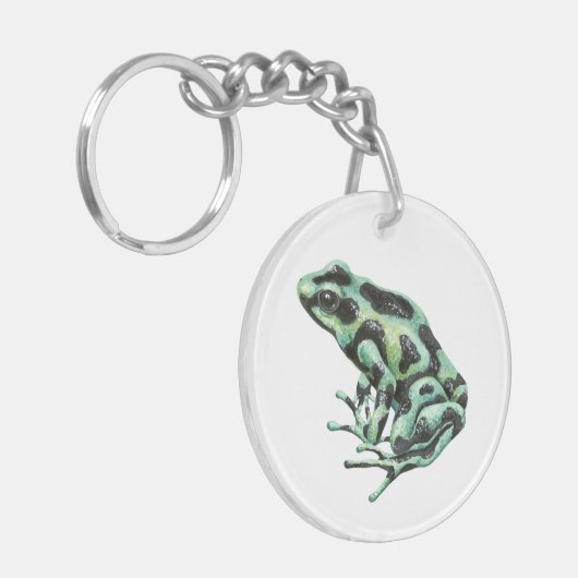 Gifpijlkikker Sleutelhanger (Voorkant Links)
