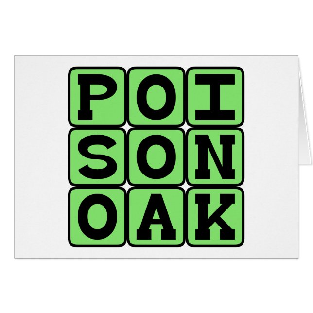 Gifsumak, Jeukende Blad (Voorkant Horizontaal)