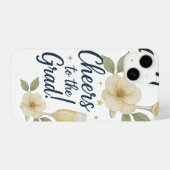 Gift Afstuderen 2025 Telefoonhoes, 4 haar & hem iPhone Hoesje (Achterkant horizontaal)