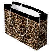 Gift Bag-Animal Print Groot Cadeauzakje (Achterkant Gekanteld)