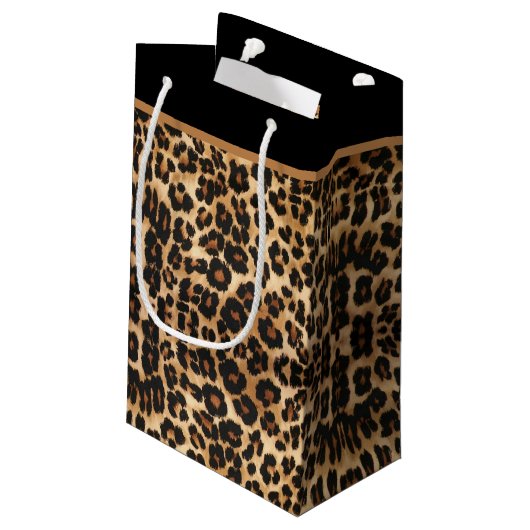 Gift Bag-Animal Print Klein Cadeauzakje (Achterkant Gekanteld)