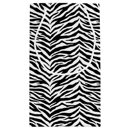 Gift Bag-Animal Print Kleine Gift Bag Klein Cadeauzakje (Achterkant)