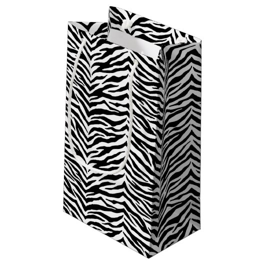 Gift Bag-Animal Print Kleine Gift Bag Klein Cadeauzakje (Achterkant Gekanteld)