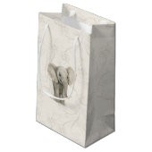 Gift Bag - Baby Elephant2 Klein Cadeauzakje (Achterkant Gekanteld)