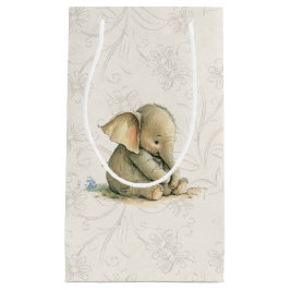 Gift Bag - Baby Elephant Klein Cadeauzakje