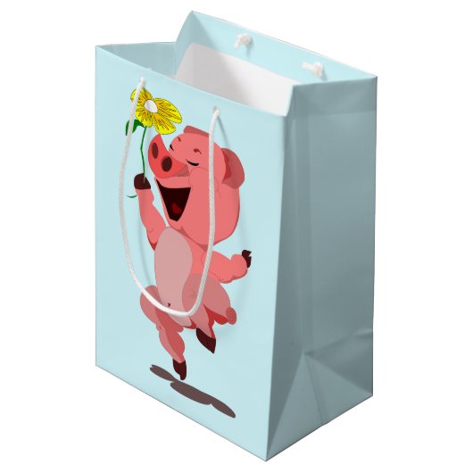 Gift Bag - Beti 1 Medium Cadeauzakje (Voorkant Gekanteld)