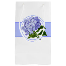 Gift Bag-Blue Hydrangea
