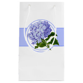Gift Bag-Blue Hydrangea Klein Cadeauzakje