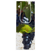 Gift Bag - Druiven op de wijnstok Wijn Cadeautas (Voorkant)
