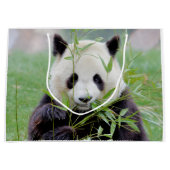 Gift Bag Foto: reuzenpanda, dieren 0185. Groot Cadeauzakje (Voorkant)