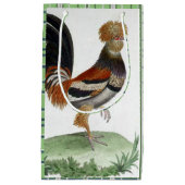 Gift Bag French Bird Green Klein Cadeauzakje (Voorkant)