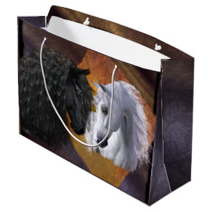 Gift Bag (Friesian & Arabian) - Groot/Glossy Groot Cadeauzakje