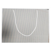 Gift Bag - gewoon omdat je jezelf bent (Plain) Groot Cadeauzakje (Achterkant)