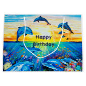 Gift Bag Glossy Groot Cadeauzakje (Voorkant)