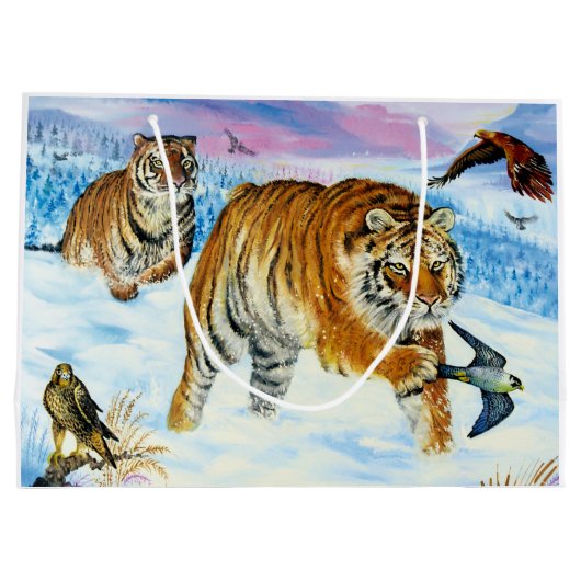 Gift Bag Glossy Groot Cadeauzakje (Achterkant)