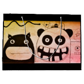 Gift Bag - Groot, GELUKKIG MONSTER Groot Cadeauzakje (Achterkant)