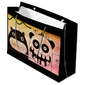 Gift Bag - Groot, GELUKKIG MONSTER Groot Cadeauzakje (Voorkant Gekanteld)