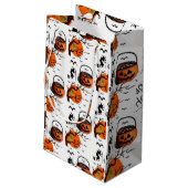 Gift Bag Halloween Klein Cadeauzakje (Achterkant Gekanteld)