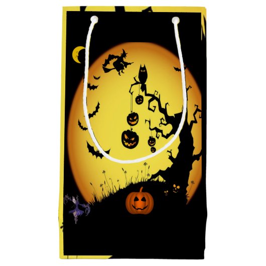 Gift Bag Halloween Klein Cadeauzakje (Voorkant)