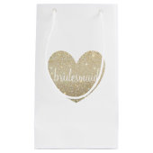 Gift Bag - Heart Fab bridesmaid Klein Cadeauzakje (Voorkant)