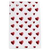 Gift Bag Hearts Medium Cadeauzakje (Voorkant)