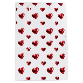Gift Bag Hearts Medium Cadeauzakje
