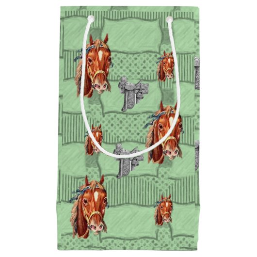 Gift Bag Horse Klein Cadeauzakje (Voorkant)