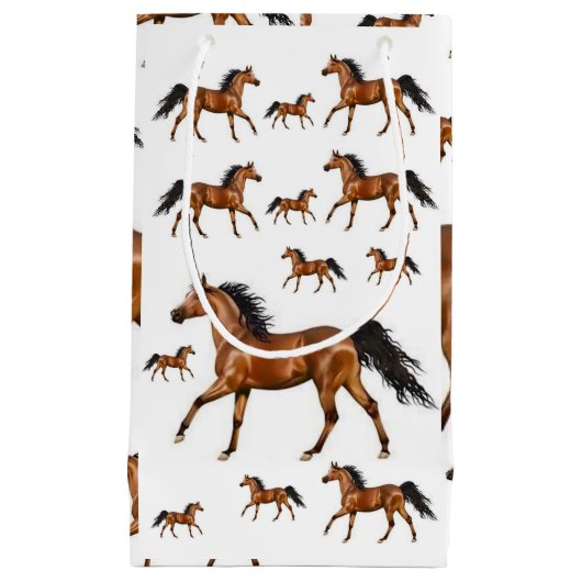 Gift Bag Horse Klein Cadeauzakje (Voorkant)