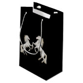 Gift Bag Horse Klein Cadeauzakje (Achterkant Gekanteld)