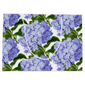 Gift Bag-Hydrangea Large Gift Bag Groot Cadeauzakje (Achterkant)