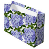 Gift Bag-Hydrangea Large Gift Bag Groot Cadeauzakje (Voorkant Gekanteld)