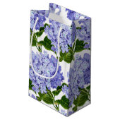 Gift Bag-Hydrangea Small Gift Bag Klein Cadeauzakje (Achterkant Gekanteld)