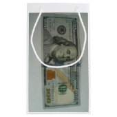 Gift Bag/KAART Combo/mmetropolim ontwerp Klein Cadeauzakje (Achterkant)