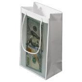 Gift Bag/KAART Combo/mmetropolim ontwerp Klein Cadeauzakje (Achterkant Gekanteld)