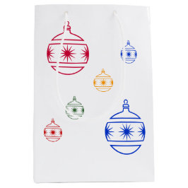 Gift Bag - kerstversieringen Medium Cadeauzakje