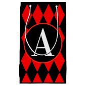 Gift Bag - Klein, glanzend HARLEQUIN & MONOGRAM Klein Cadeauzakje (Voorkant)