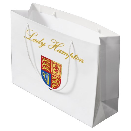 Gift Bag Lady Hampton Groot Cadeauzakje (Achterkant Gekanteld)